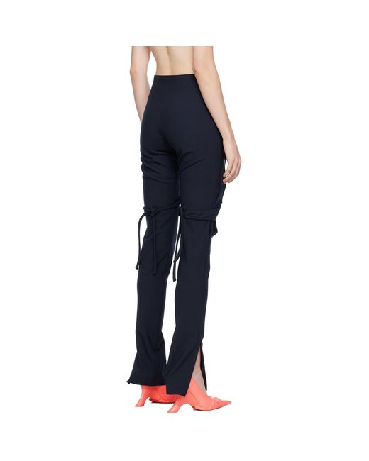 OTTOLINGER Blue Fitted Loop Trousers