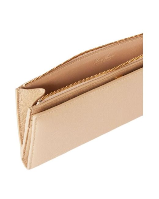 Loro Piana Natural Double-Fold Wallet