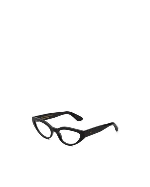 Retrosuperfuture White Geometric Frame Plain Mirror for men