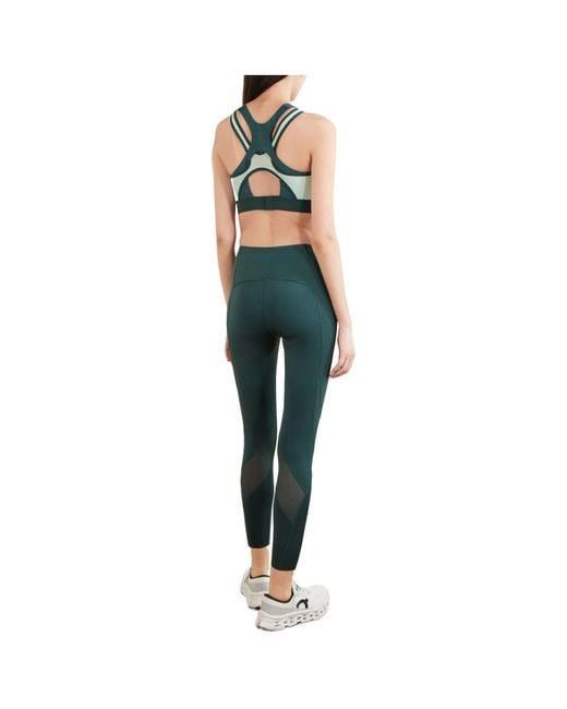 On Shoes Blue Performance Recycled Sports Bra