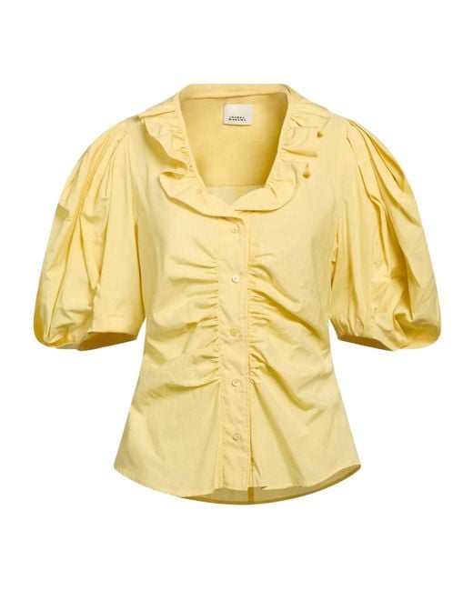 Isabel Marant Yellow Solid Color Shirts