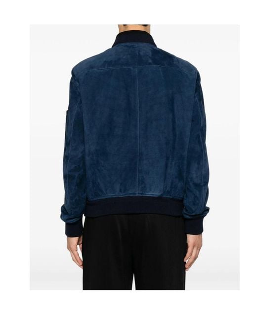 Tom Ford Blue Long-Sleeve Jacket for men