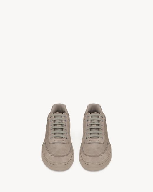 Saint Laurent Brown Sl 61 Low-Top Sneakers for men