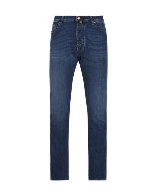 Jacob Cohen Blue Straight-Leg Jeans for men