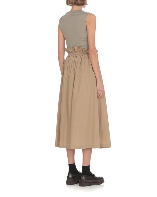 Brunello Cucinelli Gray Crew-Neck Vest Top