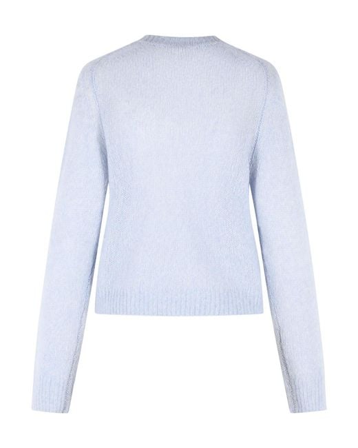 Lisa Yang Blue Long Sleeve Sweater