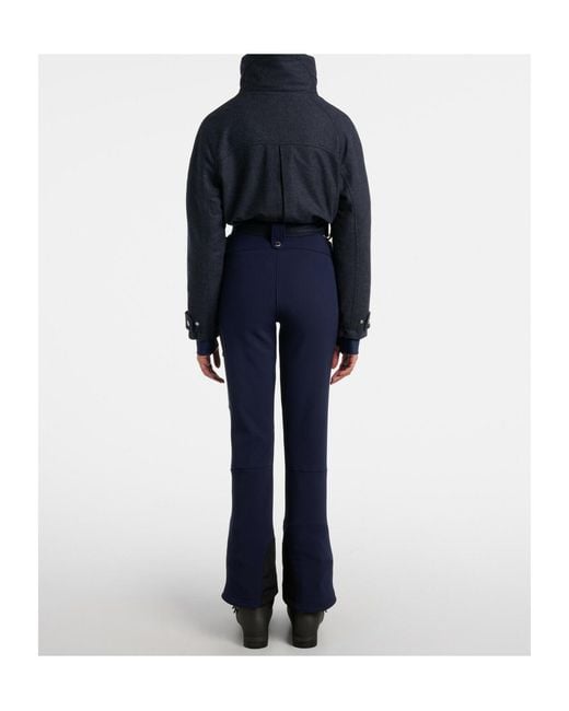 CORDOVA Blue Zippered Long-Sleeved Ski Jumpsuit