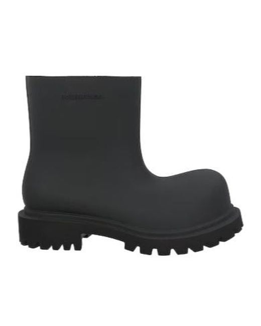 Balenciaga Black Ankle Boots