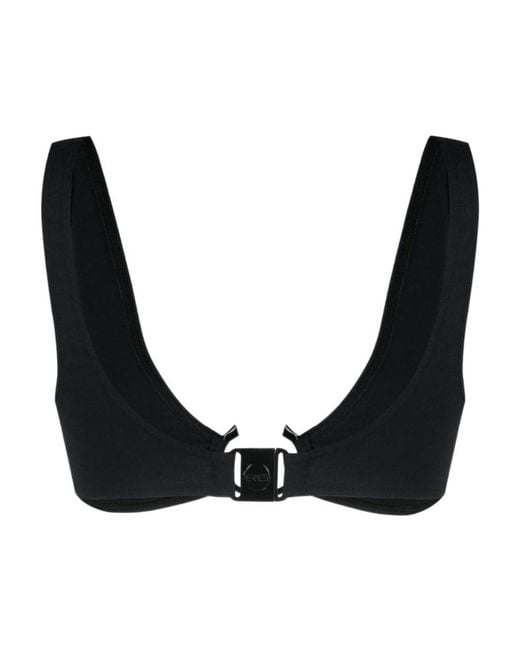 Chloé Black Triangle Bikini Top
