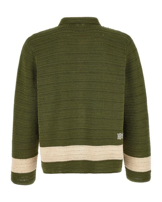 Bode Green Cardigans for men
