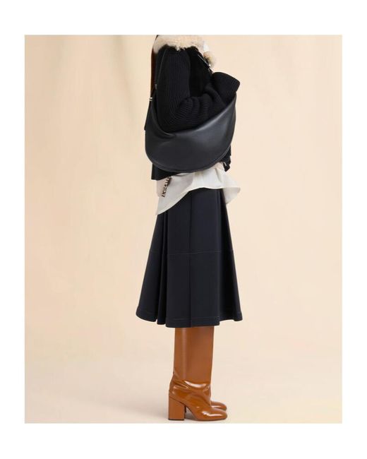 Marni Black Dot Small Hobo Bag
