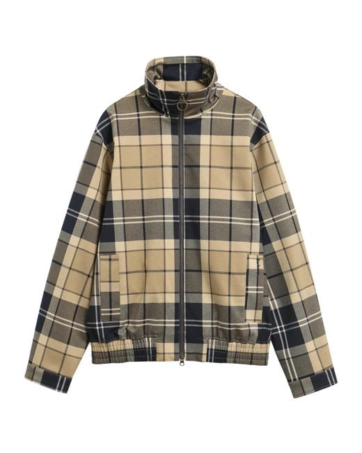 Barbour Multicolor Checkered Coat for men