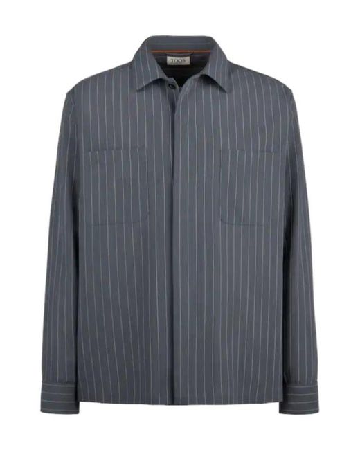 Tod's Gray Long-Sleeved Shirt for men