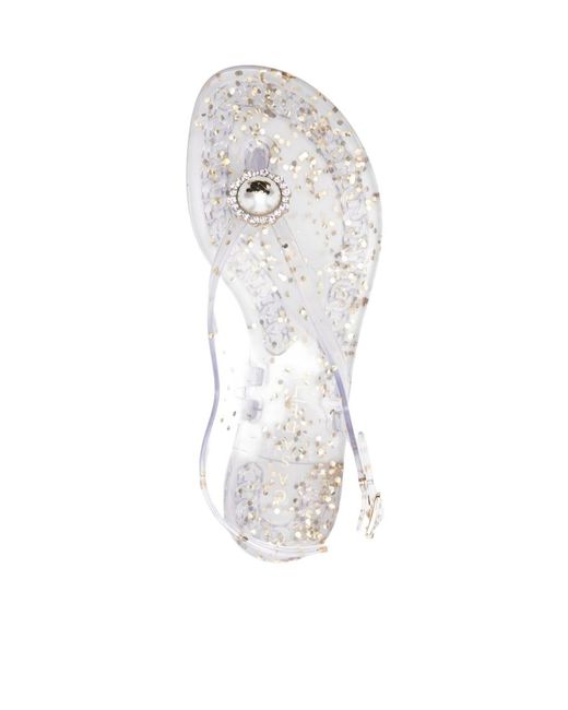 Casadei White Flip-Flops Sandals