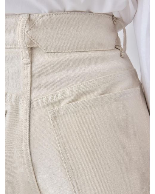 Jacquemus White The De-Nîmes Ovalo Denim Pants