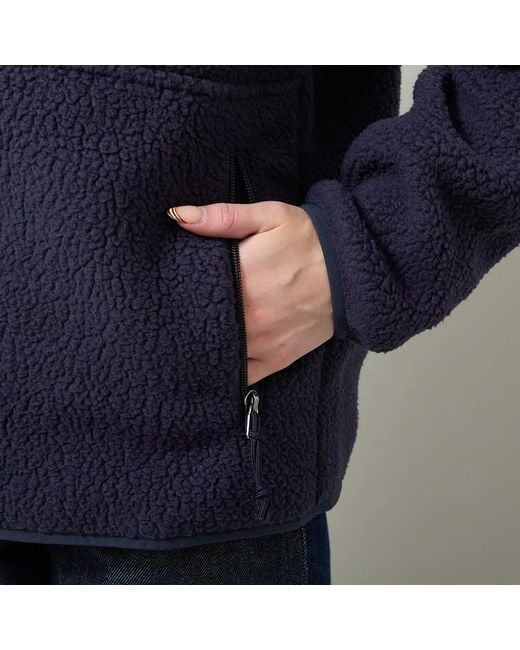 Patagonia Blue Long-Sleeve Casual Jacket
