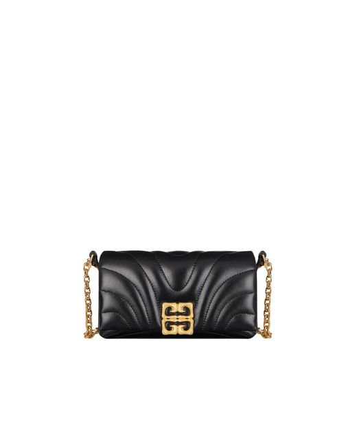 Givenchy White 4G Liquid Flap Wallet