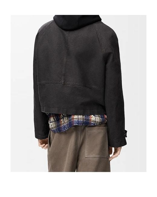 Loewe Black Belted Jacket for men