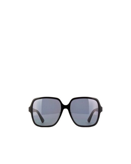 Gucci Blue Eyewear Square Frame Sunglasses