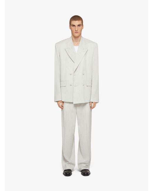 Givenchy White Extra Wide-Leg Pants for men