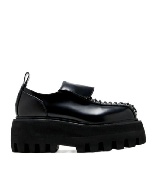 Alexander McQueen Black Sofa Lace-Up Sneakers