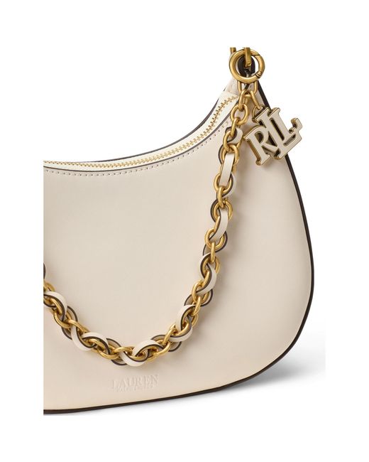 Ralph Lauren Natural Mercy Shoulder Medium Bag