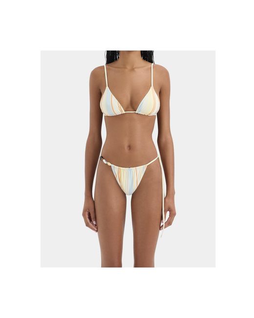 Sir Natural Striped Bikini Top