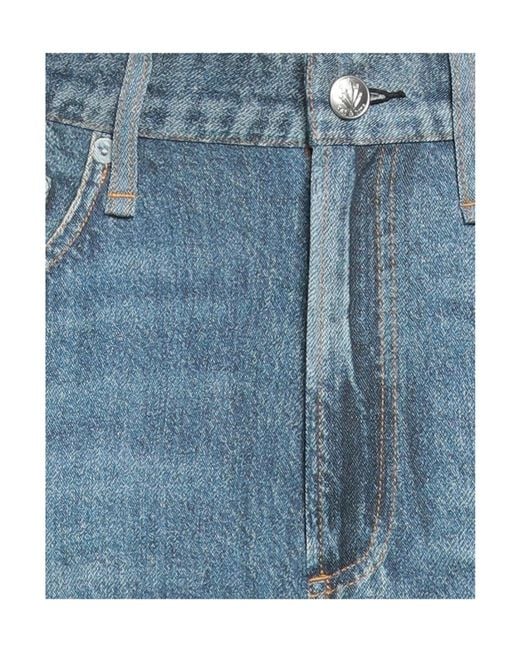 Rag & Bone Blue Denim Skirt