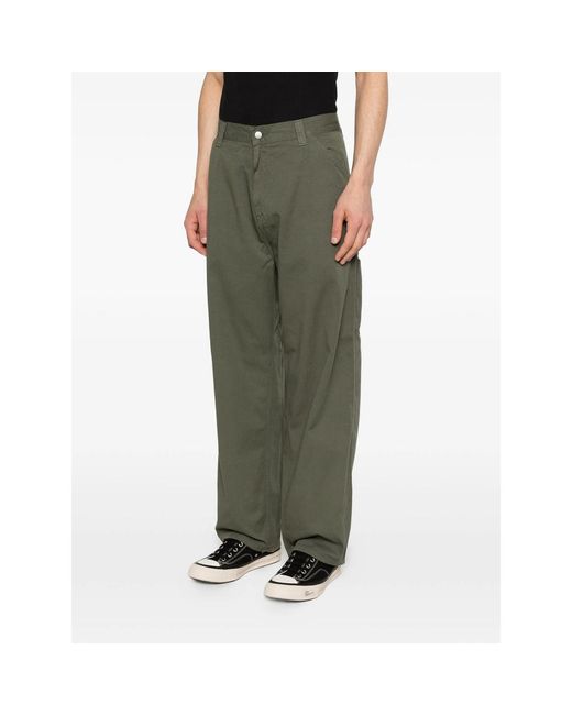 Carhartt Green Straight-Leg Work Pants for men