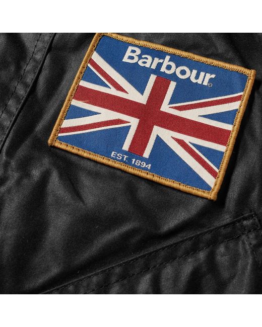 Barbour Black Long-Sleeved Casual Jacket for men