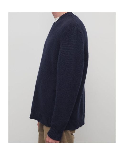The Row Blue Creed Sweater for men