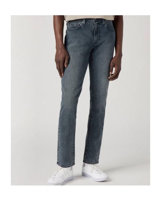 Levi's Gray 511 Logo Patch Slim-Fit Jeans for men