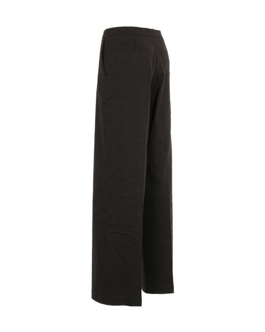 Pinko Black Stretch Pleated Trousers