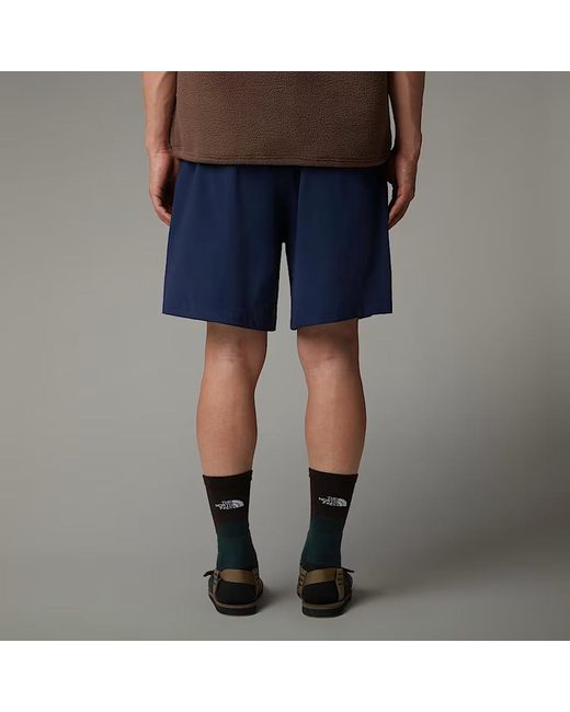 The North Face Blue 24/7 Track Shorts for men