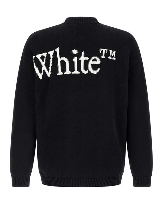 Off-White c/o Virgil Abloh Blue Bookish Shared Sweaters And Cardigans for men