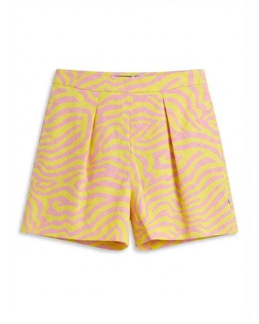 Sportmax Metallic Logo Shorts