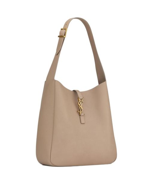 Saint Laurent Natural Le 5 À 7 Large Shoulder Bag