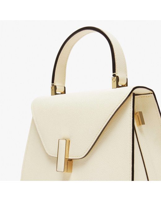 Valextra Natural Iside Mini Shoulder Bag