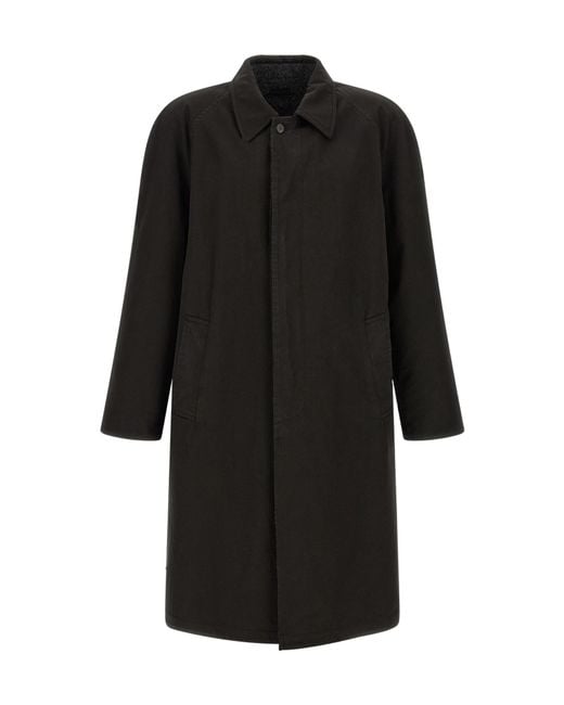 Prada Black Long-Sleeved Coat for men