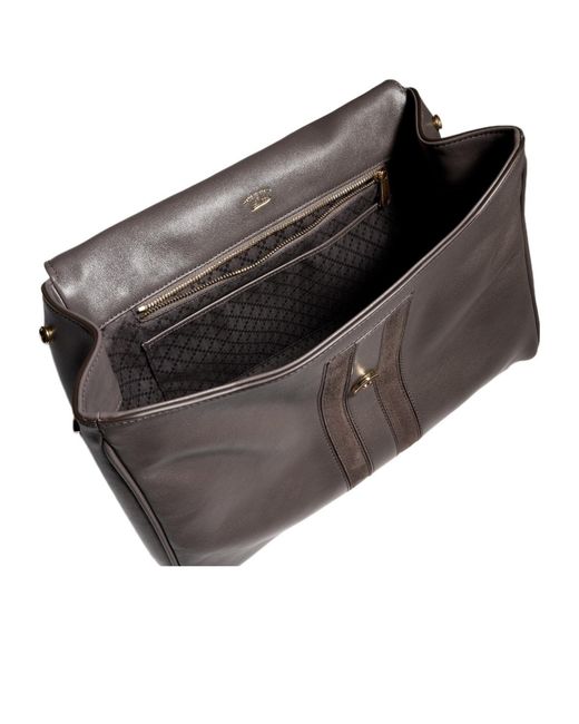 Gucci Brown Paparazzo Medium Top Handle Bag