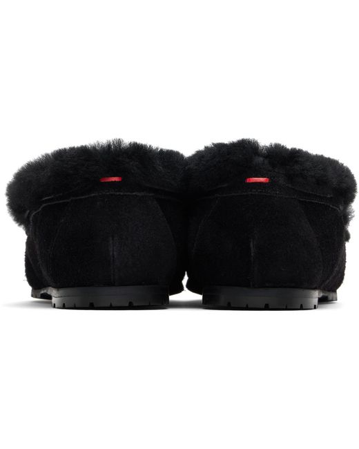 Aeyde Black Jasper Loafers