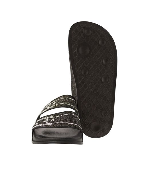 Marni Black Embellished Precious Sandals