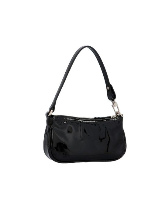 By Far Black Logo Handbag