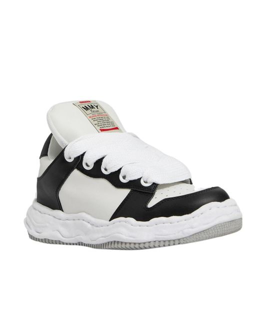 Maison Mihara Yasuhiro White Wayne Puffer Lace-Up Sneakers for men