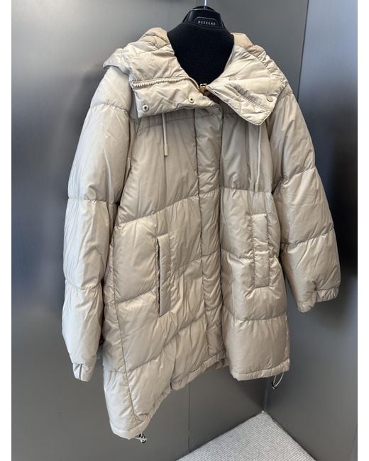 Weekend by Maxmara Multicolor Long-Sleeved Cotton-Padded Jacket