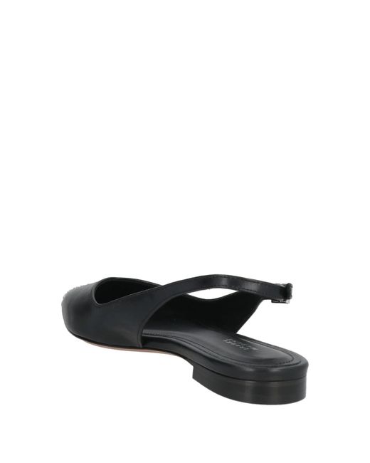 Isabel Marant Black Slingback Flats