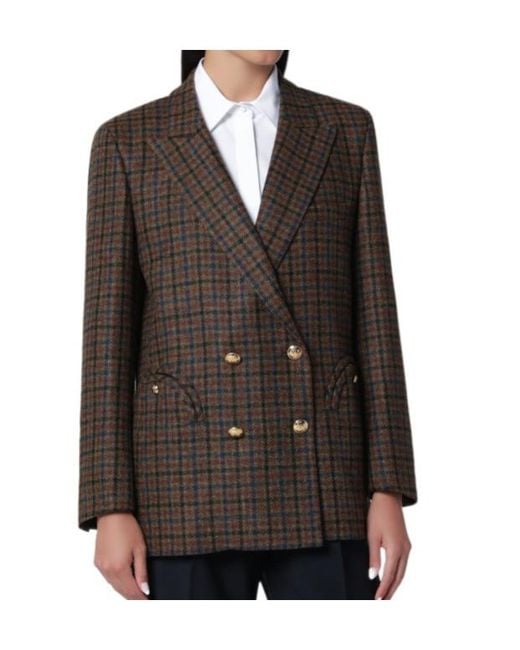 Blazé Milano Black Double-Breasted Blazer