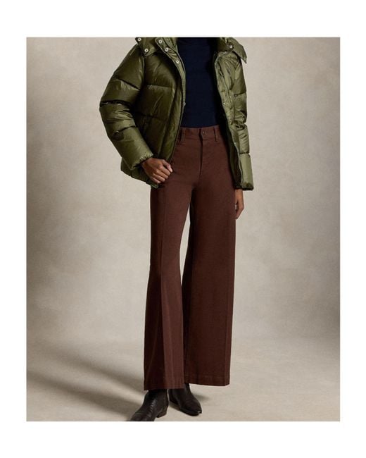 Polo Ralph Lauren Green Short Puffer Jacket