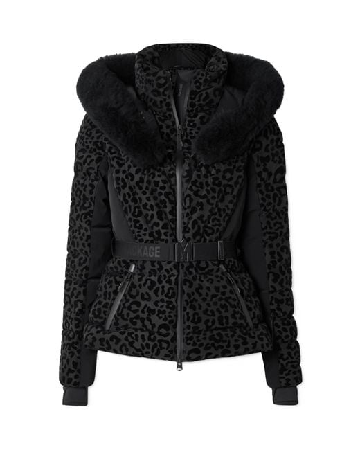 Mackage Black Long-Sleeved Cotton-Padded Jacket