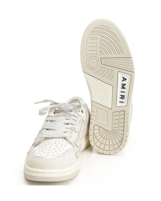 Amiri White "Skel" Sneaker